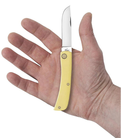 Case Knife 37 3137 CSB Yellow MO12766032 Sm Pls No Shld ( 00032 )