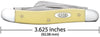 CASE 3318 CV Yellow Hndl Med Stockman. ( 00035 )