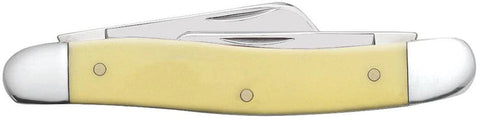 CASE 3318 CV Yellow Hndl Med Stockman. ( 00035 )
