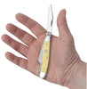 CASE 3318 CV Yellow Hndl Med Stockman. ( 00035 )