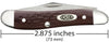 CASE 6220 SS Brown Synthetic Peanut (00046 )