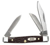 CASE 6333 SS Borwn Synth Sm Stockman. ( 00081 )