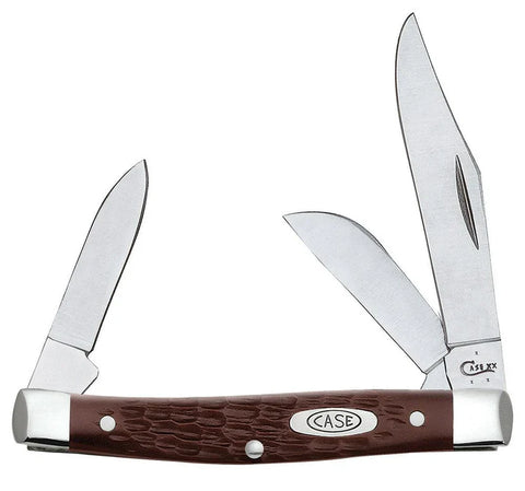 Case Brown Synthetic Medium Stockman (00106)  (Case)
