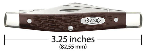 Case Brown Synthetic Medium Stockman (00106)  (Case)