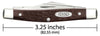Case Brown Synthetic Medium Stockman (00106)  (Case)