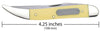 Case Knife  0094 320094F SSB Yelo RC22645 Sm Pls W/800663 ( 00120 )