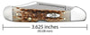 Case Knife 749L 61749L SSM Amber #43 Pchsd Jgd Bn ( 00133 )