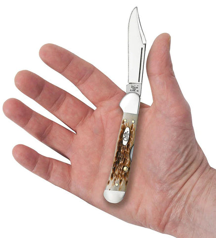 Case Knife 749L 61749L SSM Amber #43 Pchsd Jgd Bn ( 00133 )