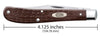 Case Knife 048 61048-1 SSG Brown RC22595 Jgd Pls W/49920 ( 00135 )