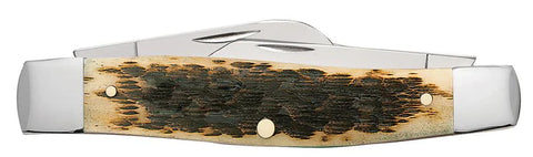 Case Knife  75 6375 CVM Amber #43 Pchsd Jgd Bn W/70230 ( 00204 )