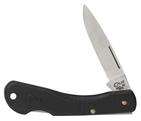 Case Knife  059L SSG Blk Pls Mini Blkhorn ( 00253 )