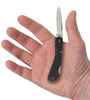 Case Knife  059L SSG Blk Pls Mini Blkhorn ( 00253 )