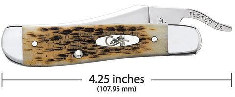 Case Knife 953L 61953L SSM Amber #43 Pchsd Jgd Bn ( 00260 )