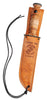 Case Knife Htr USMC CV Brown Leather Marine Knife ( 00334 )