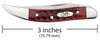 Case Knife 610096 SS PW Old Rd Texas Toothpick ( 00792 )