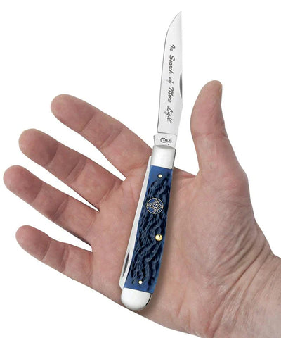 Case Knife SSM Blue #5 W/54808 Tin Masonic (01058)