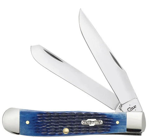 CASE Knife Blue Bone Corn Cob Jig Trapper (CTC) (02800) (Case)