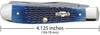 CASE Knife Blue Bone Corn Cob Jig Trapper (CTC) (02800) (Case)
