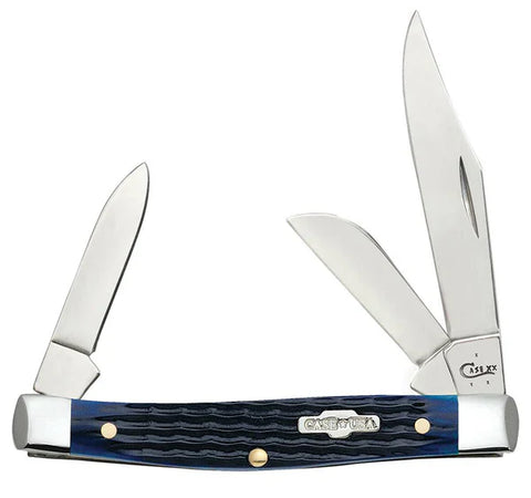 Case Knife 44 6344 SSM Blue #5 Rcc Jgd Bn. ( 02806 )