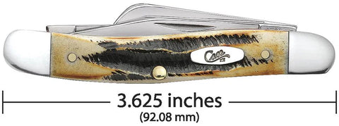 Case Knife 18 6.5318 SSM Bone Stag Jgd Bn ( 03578 )