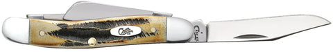 Case Knife 18 6.5318 SSM Bone Stag Jgd Bn ( 03578 )