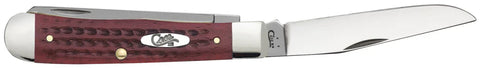 CASE Knife Pocket worn Old Red Bone Trapper 9 (CTC)  (00783) (Case)
