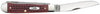 CASE Knife Pocket worn Old Red Bone Trapper 9 (CTC)  (00783) (Case)