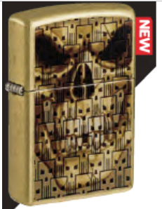 Zippo 48267 Skull Design (46937)