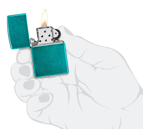 Zippo Translucent Candy Teal (24004)
