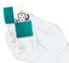 Zippo Translucent Candy Teal (24004)