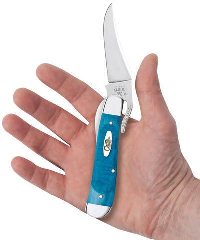Case Knife 20 6220 SSM Carib Blue #54 W/70230 ( 25589 )