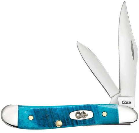 Case Knife 20 6220 SSM Carib Blue #54 Swbn Jgd Bn W/57730( 25596 )