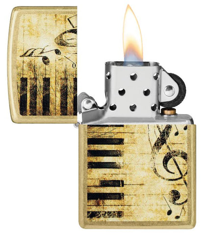 Zippo 48267 Piano and Notes Design (46712)