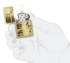 Zippo 48267 Piano and Notes Design (46712)