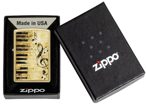 Zippo 48267 Piano and Notes Design (46712)