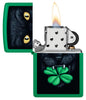 Zippo 48629 Lucky Cat Clover Design (46721)