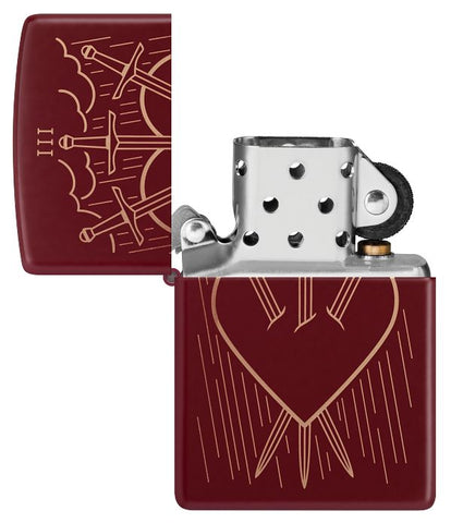 Zippo 46021 Heart and Daggers Design (46723)