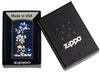 Zippo Horror and Goth Navy Skull (46813)