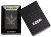 Zippo High Polish Blk Cannabis Design (46823)