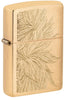 Zippo Gold Cannabis Engrave Design (46826)