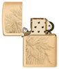 Zippo Gold Cannabis Engrave Design (46826)