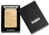 Zippo Gold Cannabis Engrave Design (46826)
