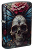 Zippo Horror and Goth Skull Flower (46848)