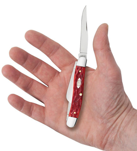 CASE Dark Red Bone Med Stockman (CTC) (31951) (Case) 3751720
