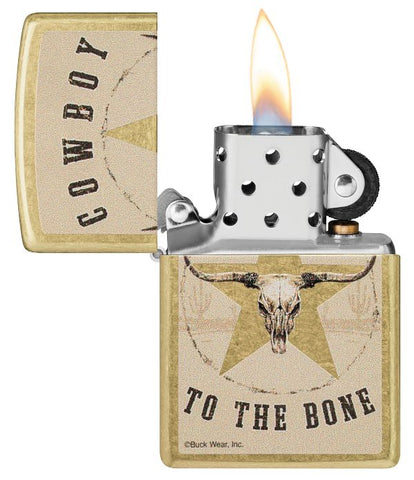 Zippo Buck Wear Cowboy Design (48937)