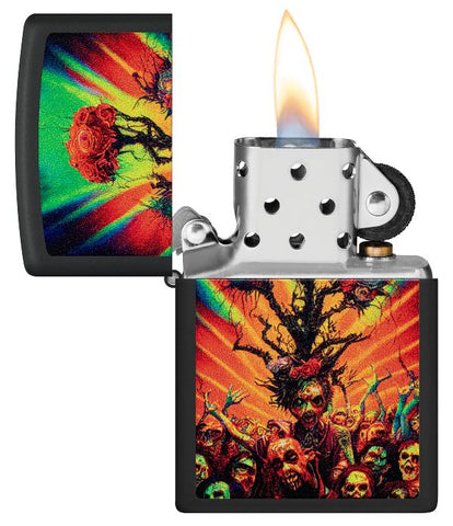 Zippo Abstract Zombie Design (48956)
