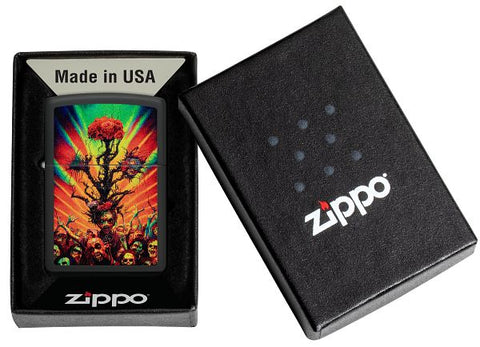 Zippo Abstract Zombie Design (48956)