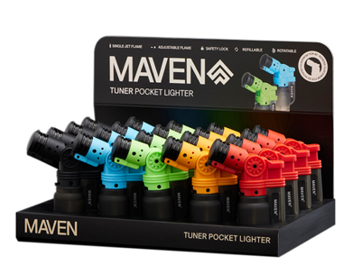 Maven Tuner Pocket Lighter (20/Tray) (50136)