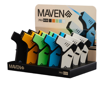 Maven Pro Mini Camo Torch Lighters (15/tray) (50242)