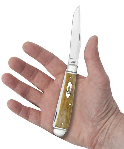 Case Knife 54 6254 SSM Antiq #1 Sm Bn W/300289 Fluted( 58182 )